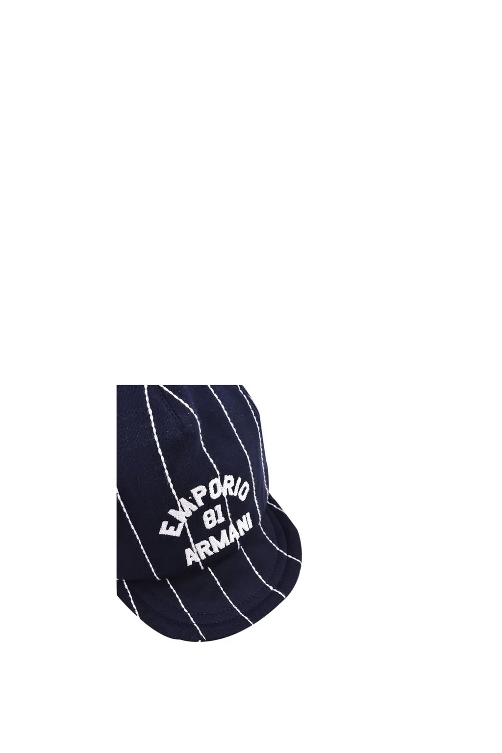 Emporio Armani Kids Logo Embroidered Baseball Cap