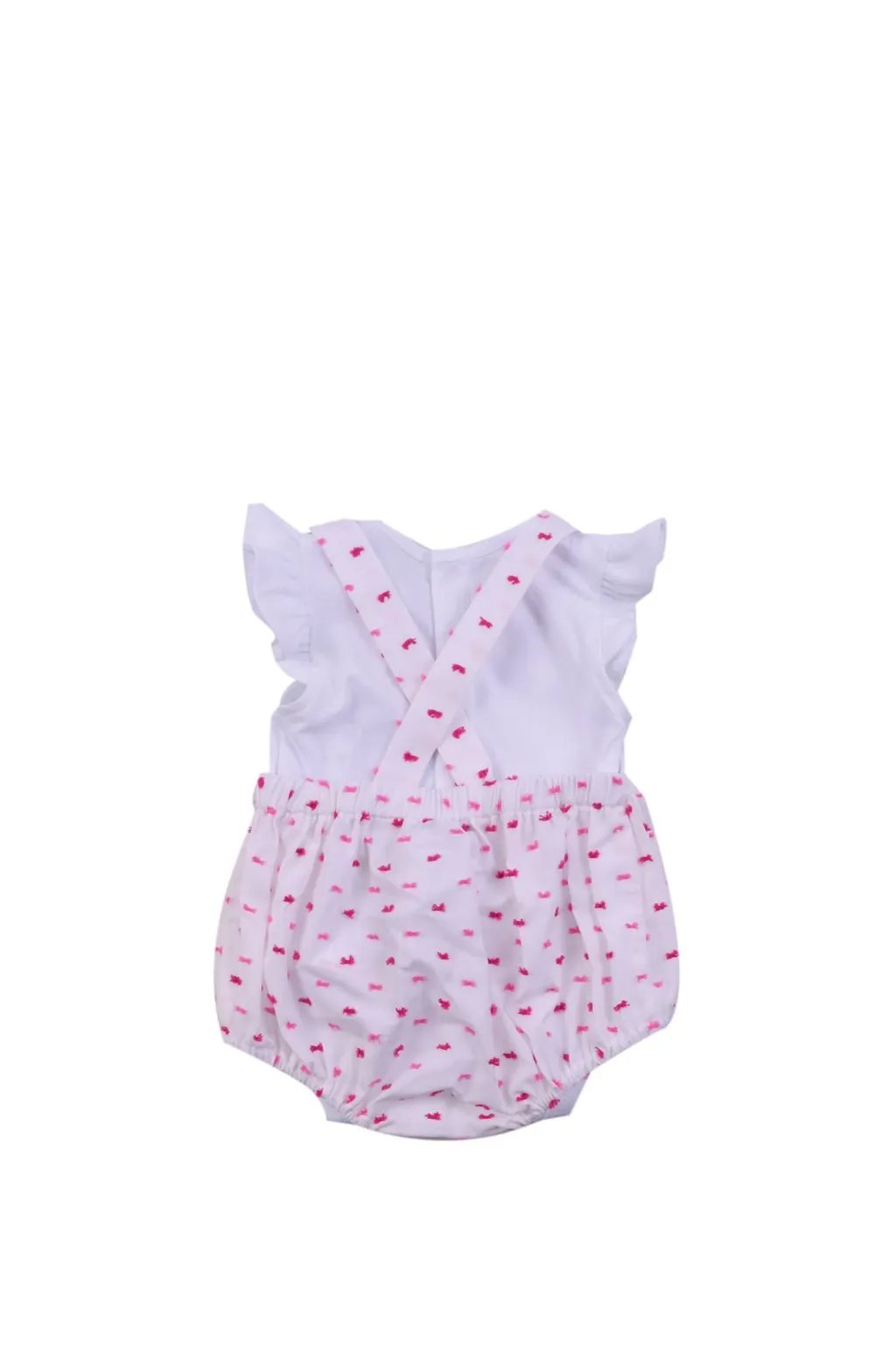 Emporio Armani Kids Ruffle Detailed Bodysuit