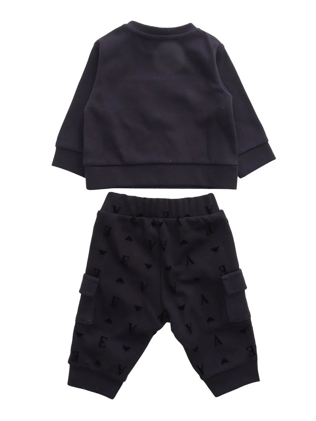 Emporio Armani Kids All-Over Logo Printed Tracksuit