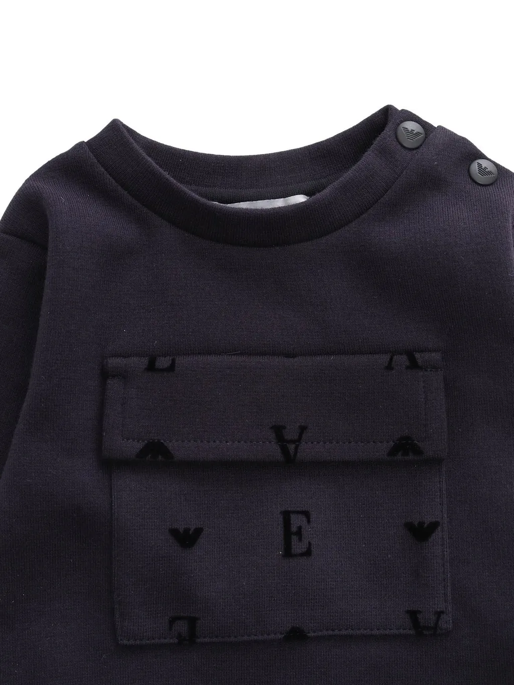 Emporio Armani Kids All-Over Logo Printed Tracksuit