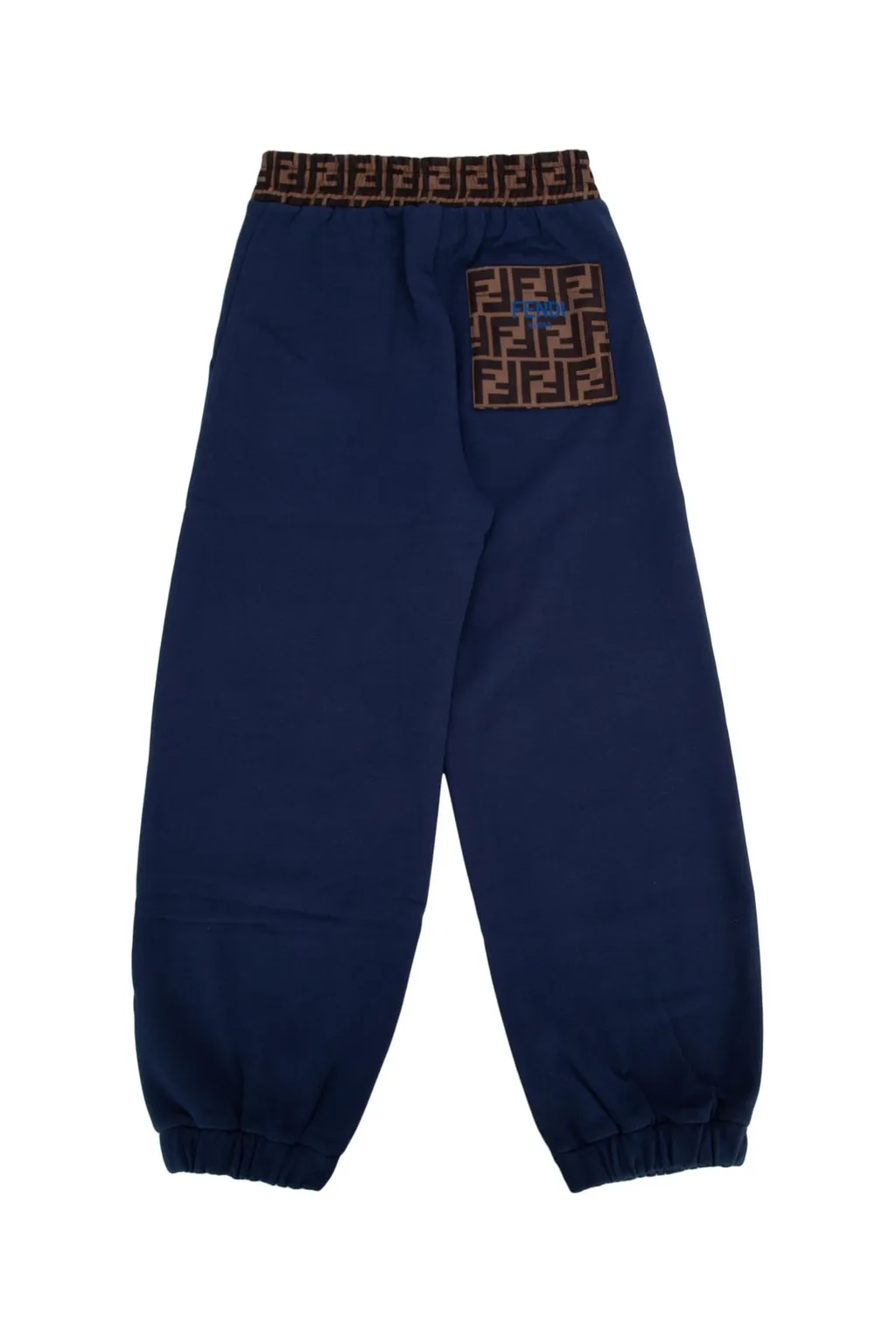 Fendi Kids Logo Printed Sweat Pants