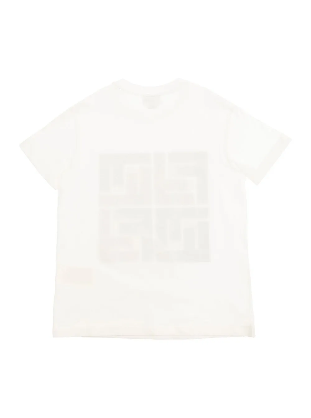 Fendi Kids Logo Printed Crewneck T-Shirt