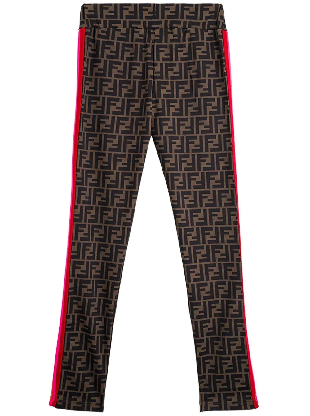 Fendi Kids Ff Printed Leggings