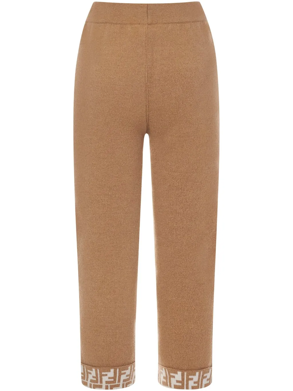 Fendi Kids Ff Logo High-Waisted Trousers