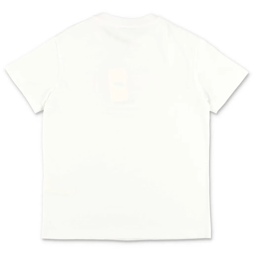 Fendi Kids Logo Printed Crewneck T-Shirt