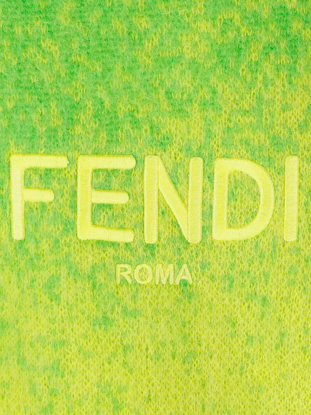 Fendi Kids Logo Embroidered Crewneck Jumper