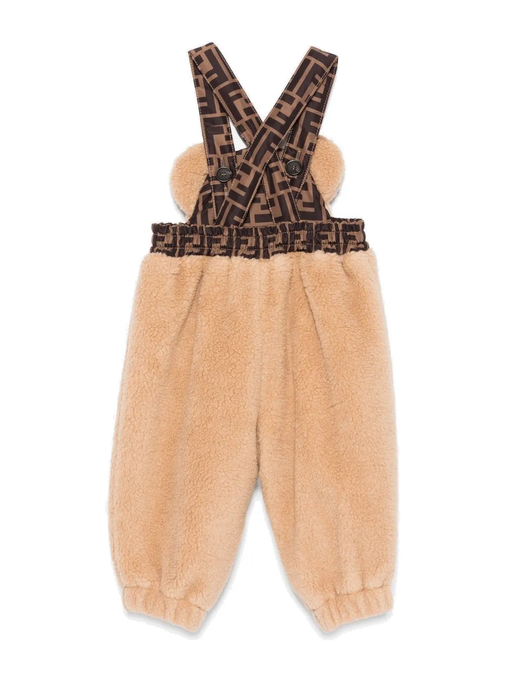 Fendi Kids Bear Overalls Suit
