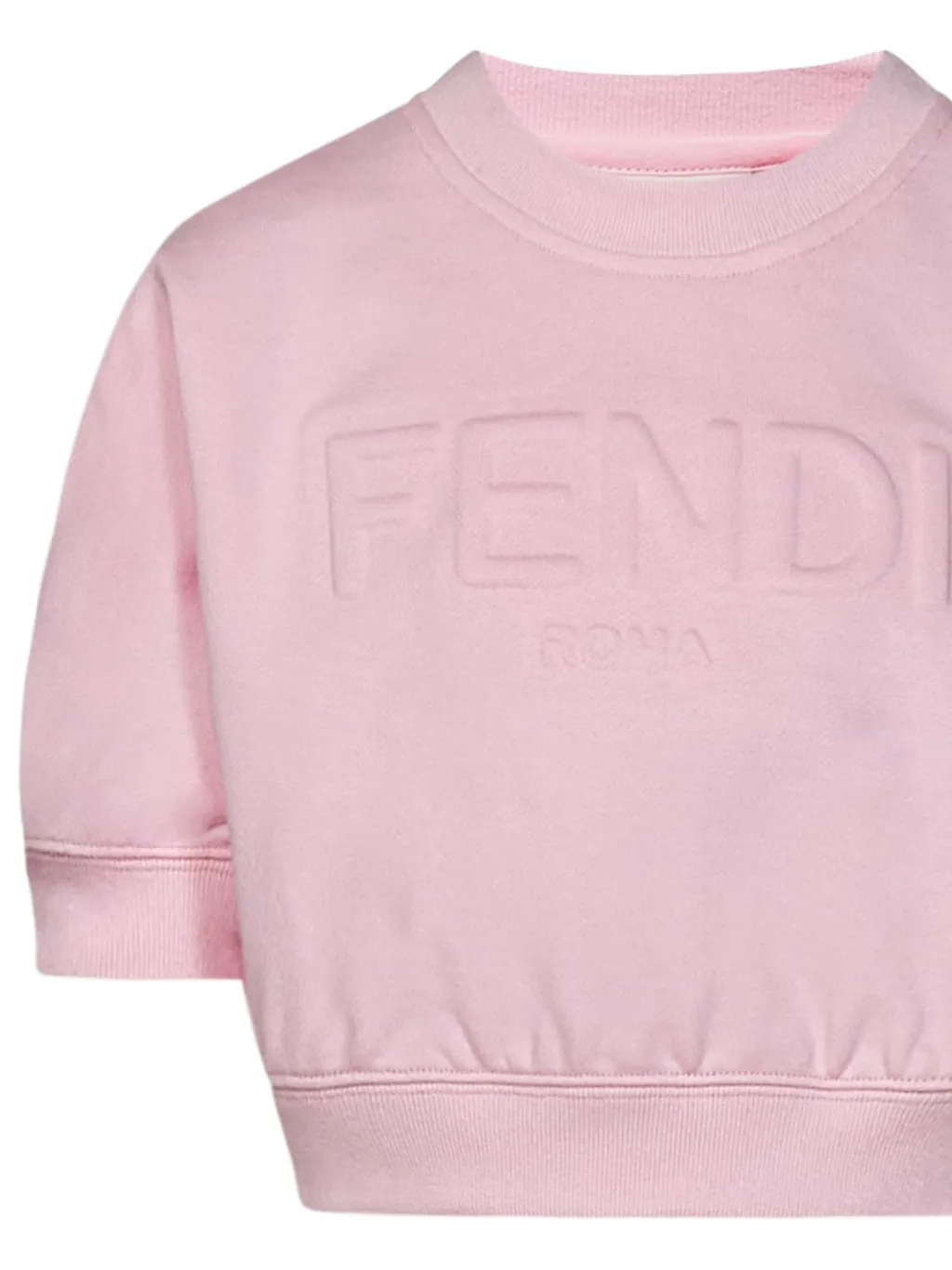 Fendi Kids 3D Logo Crewneck Sweatshirt