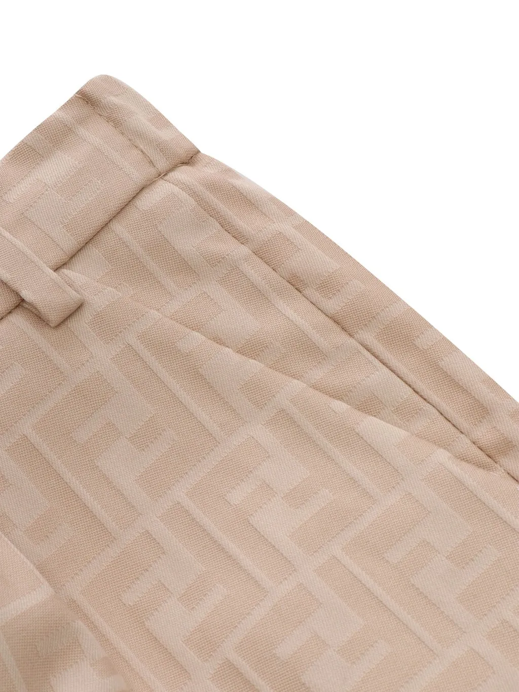Fendi Kids Logo Monogrammed Straight-Leg Pants