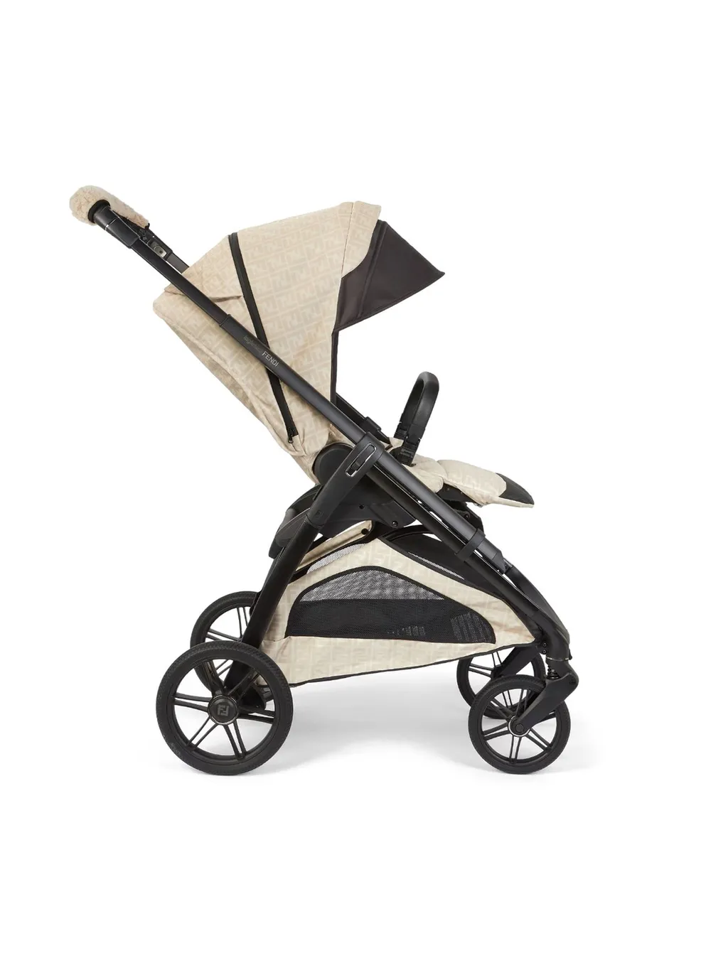 Fendi Kids Logo Printed Pushchair