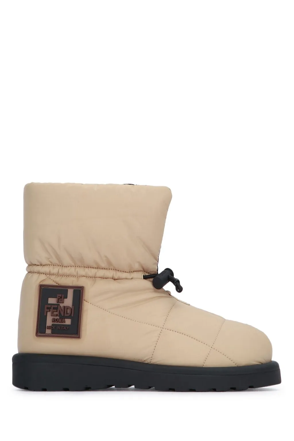 Fendi Kids Logo Patch Boots