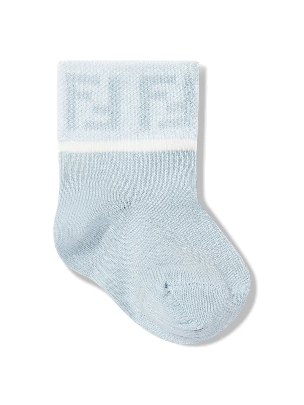 Fendi Kids Logo Intarsia Set Of Socks