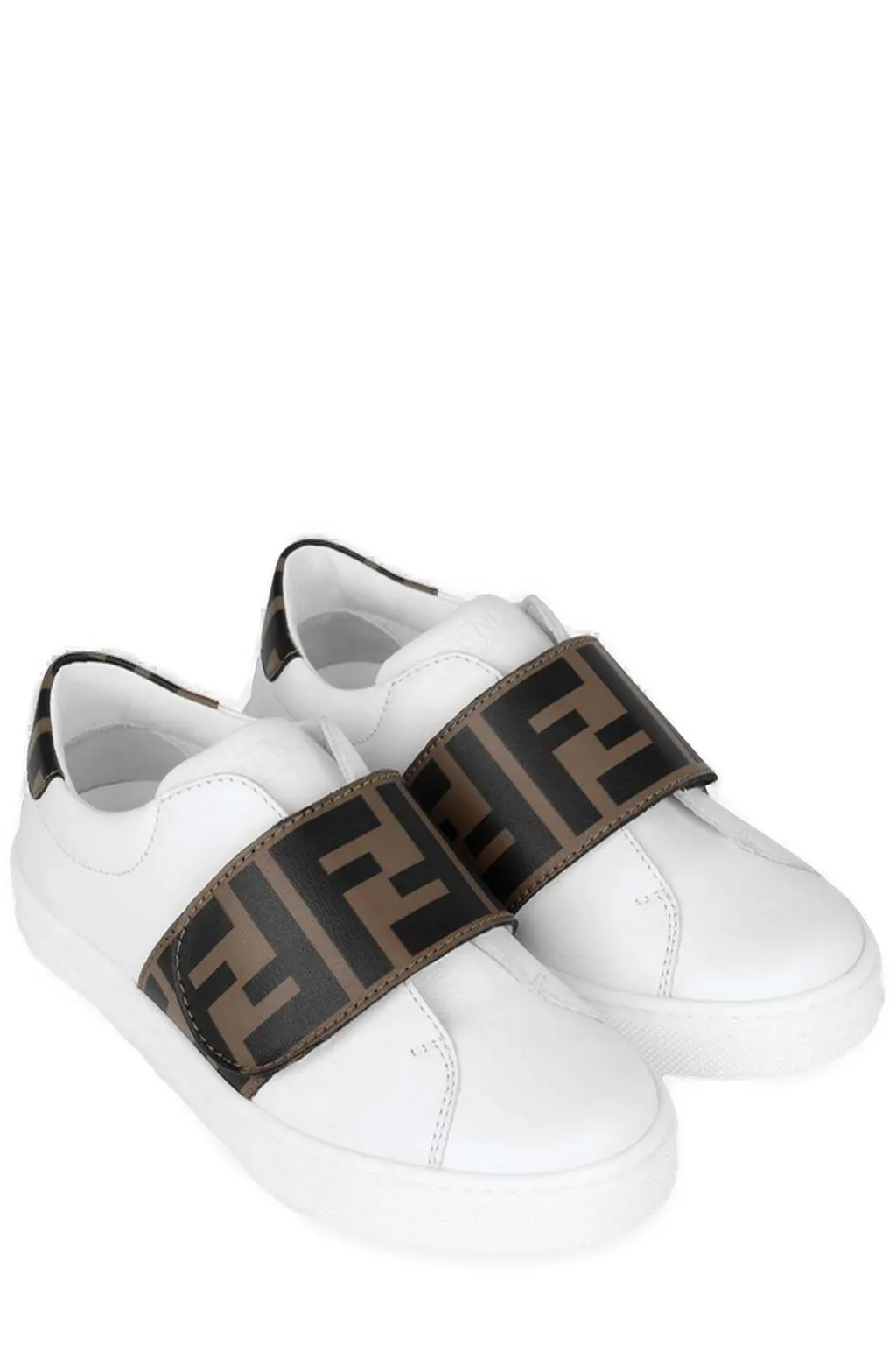 Fendi Kids Logo-Printed Sneakers