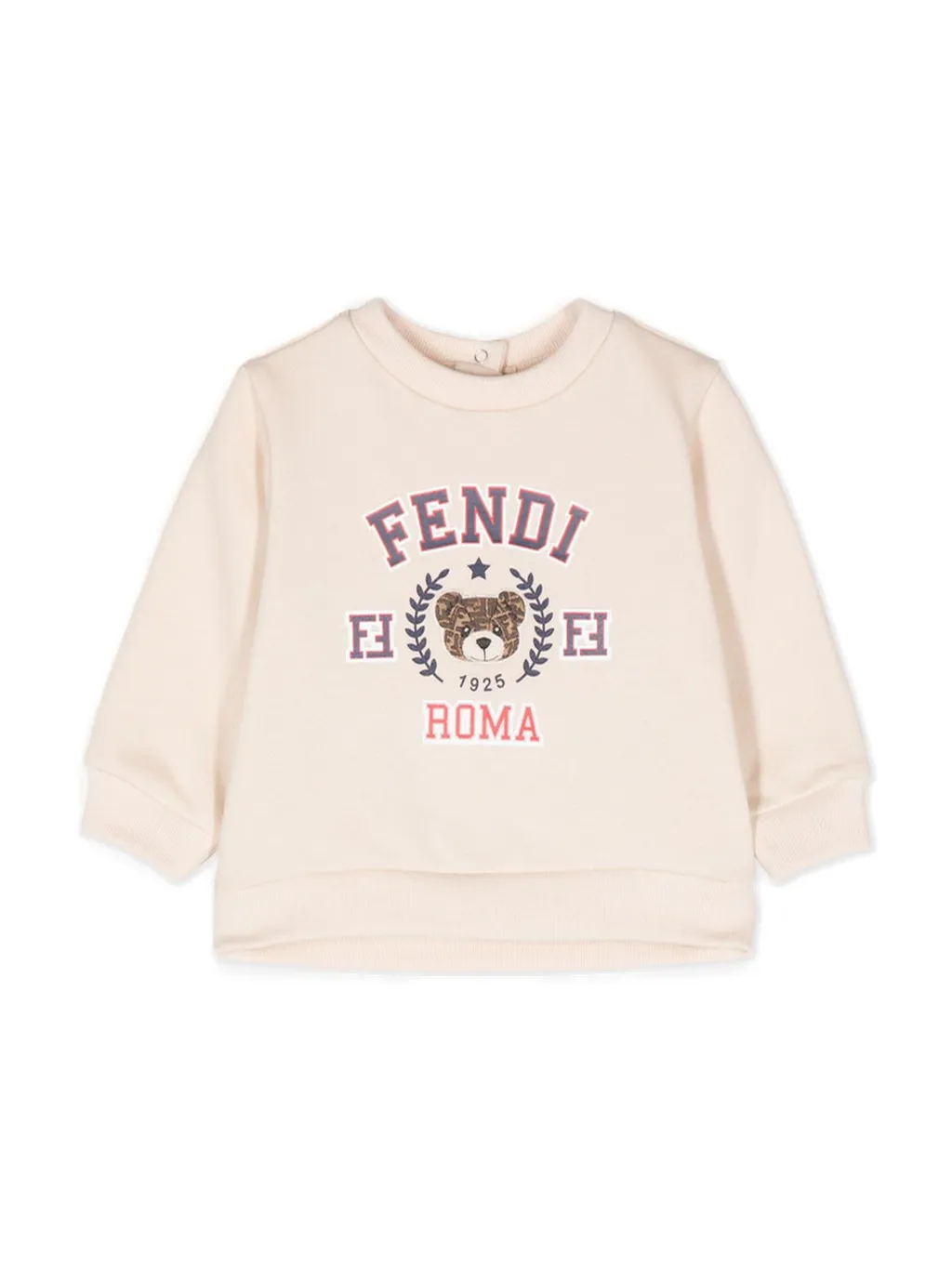 Fendi Kids Logo-Printed Crewneck Sweatshirt
