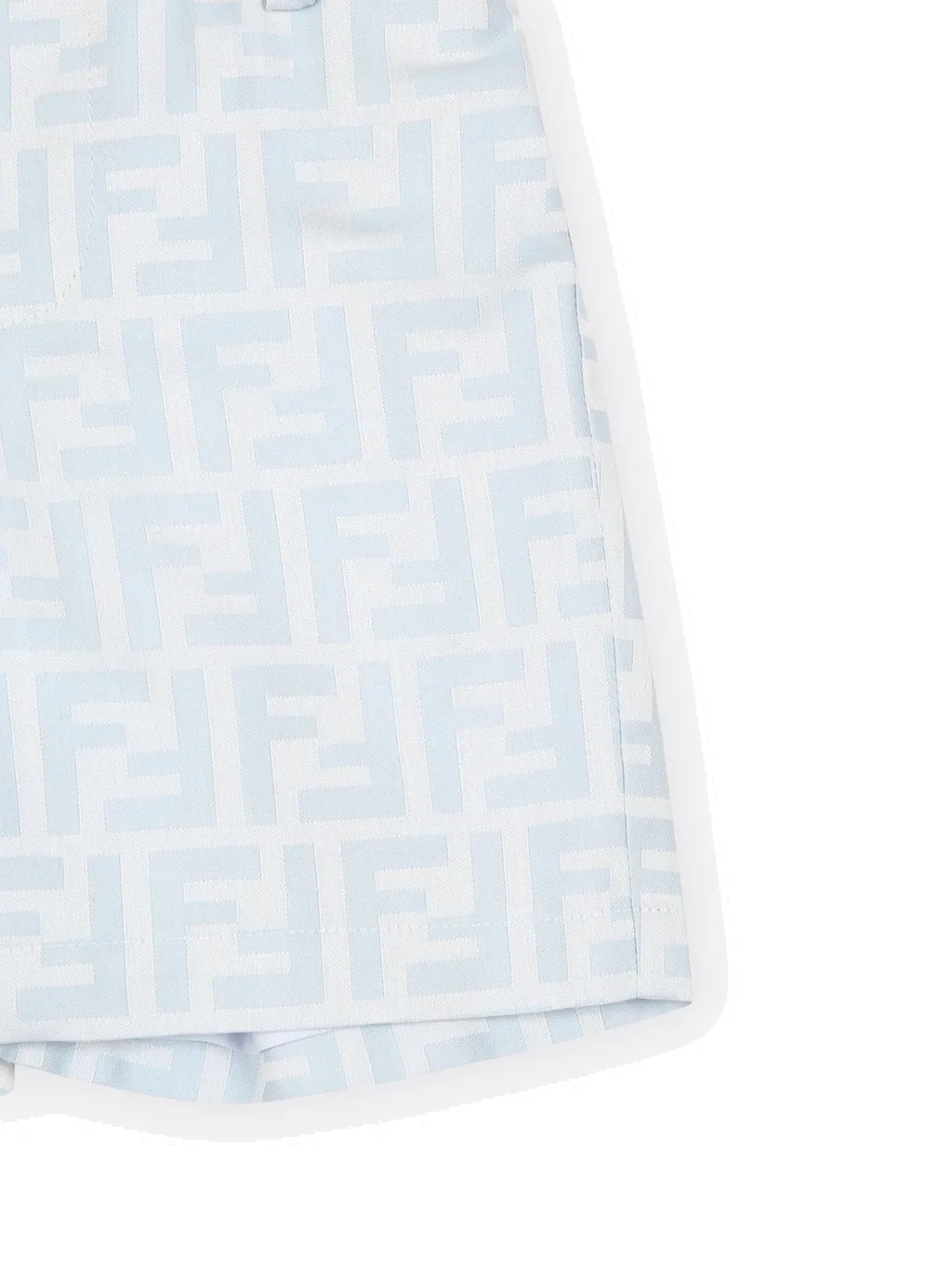 Fendi Kids Ff Jacquard Short-Sleeved Romper