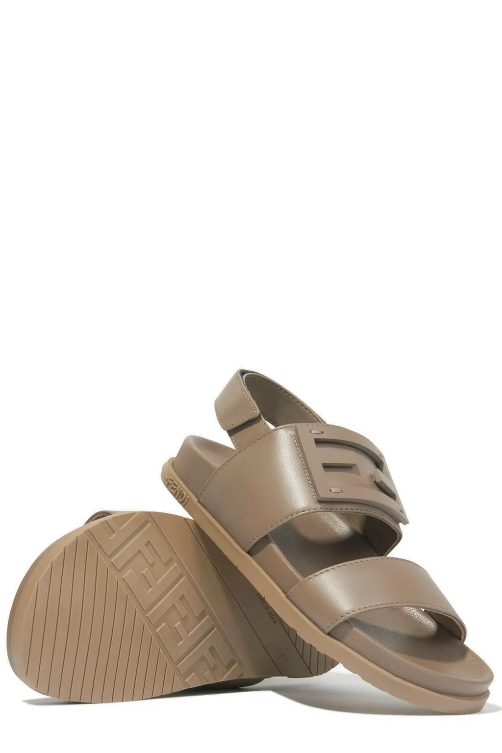 Fendi Kids Ff Logo Sandals