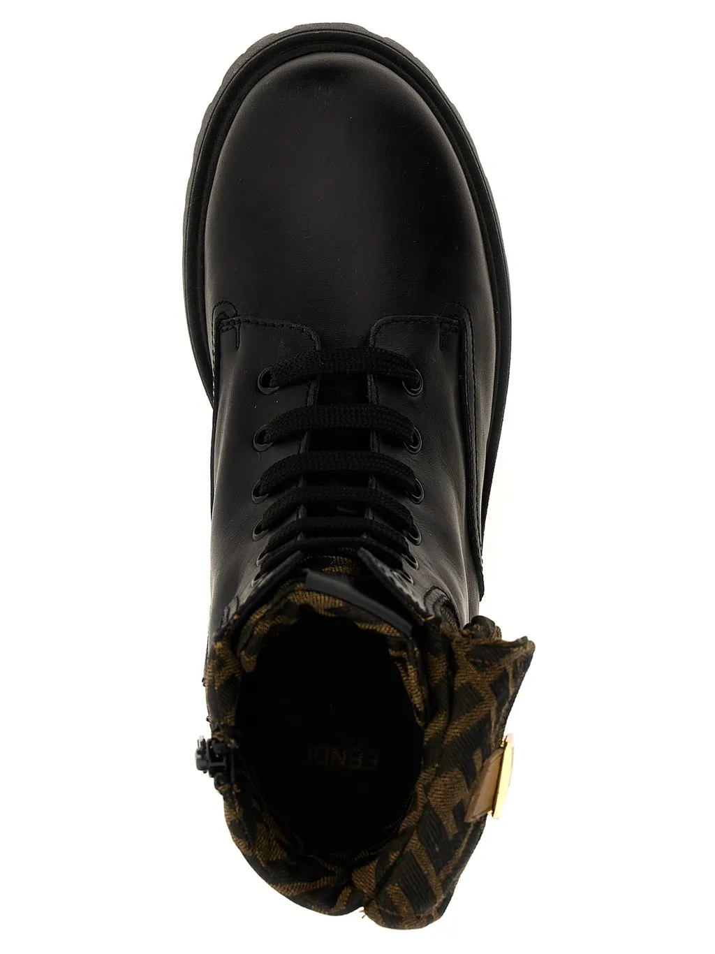 Fendi Kids Junior Biker Ankle Boots