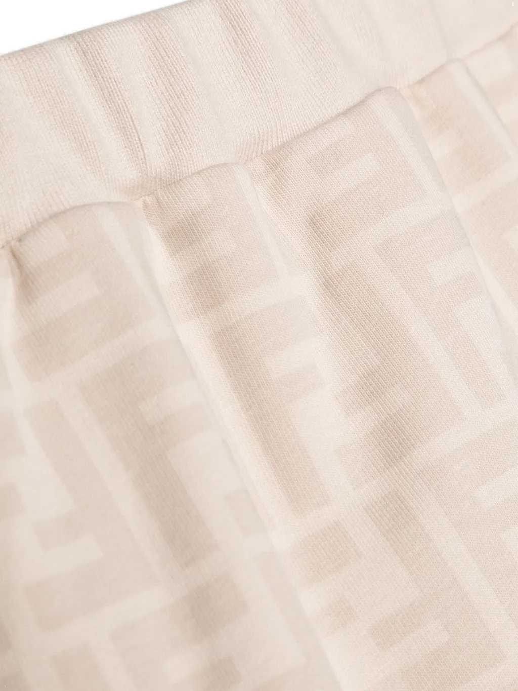 Fendi Kids All-Over Ff Logo Pants