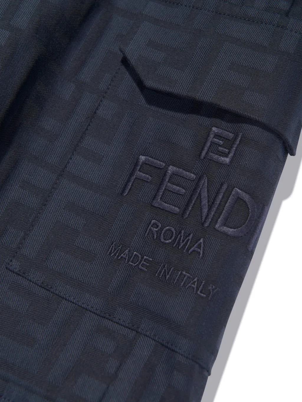 Fendi Kids Lightweight Jacquard Pants