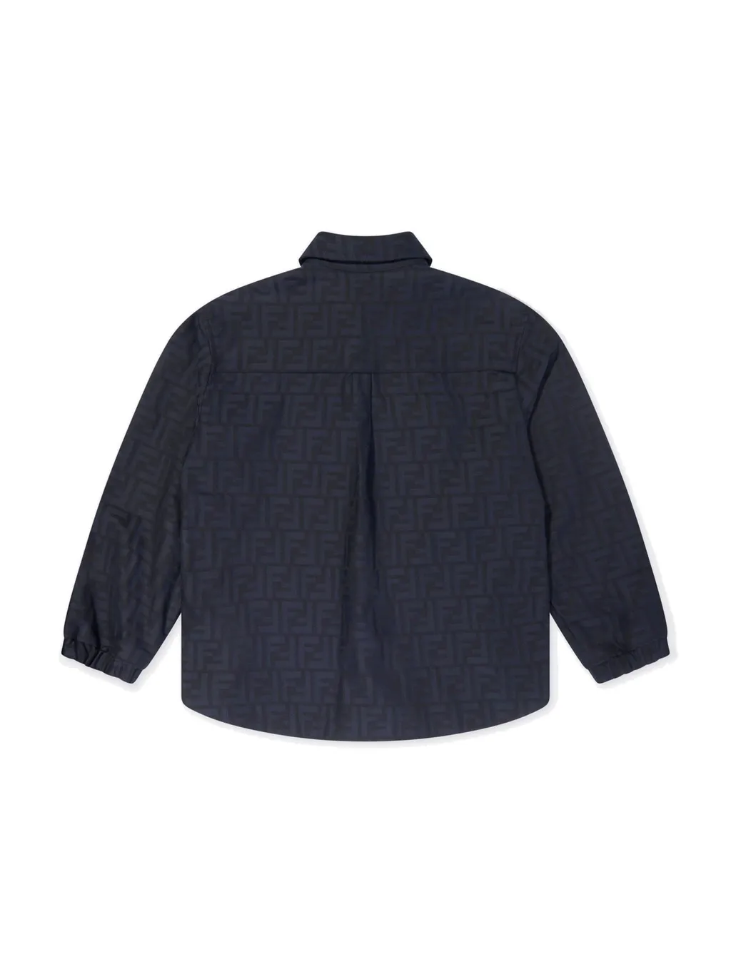 Fendi Kids Lightweight Jacquard Shirt Jacket