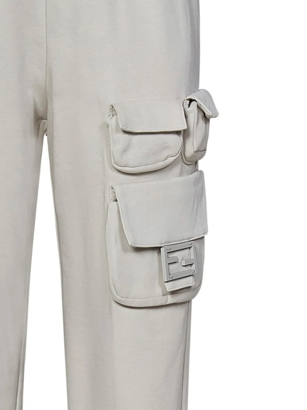 Fendi Kids Pocket-Detailed Drawstring Trousers