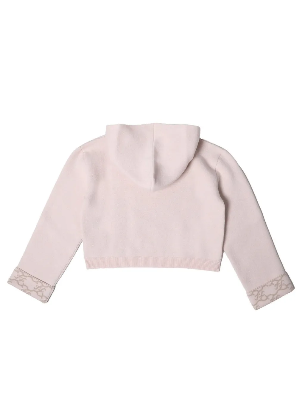 Fendi Kids Long-Sleeved Knitted Hoodie