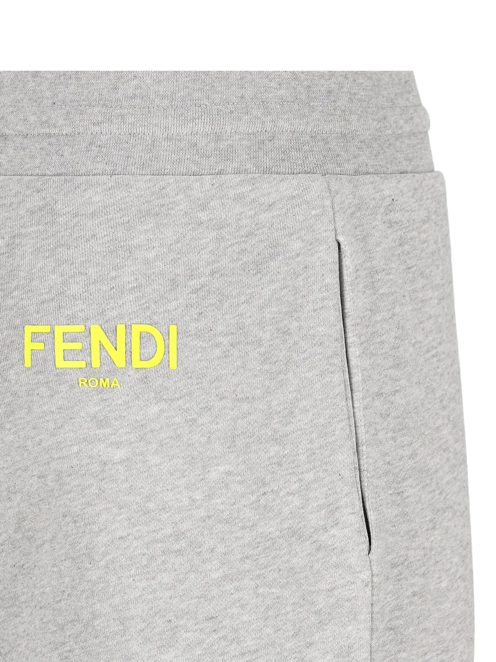 Fendi Kids Logo Printed Drawstring Sweatpants