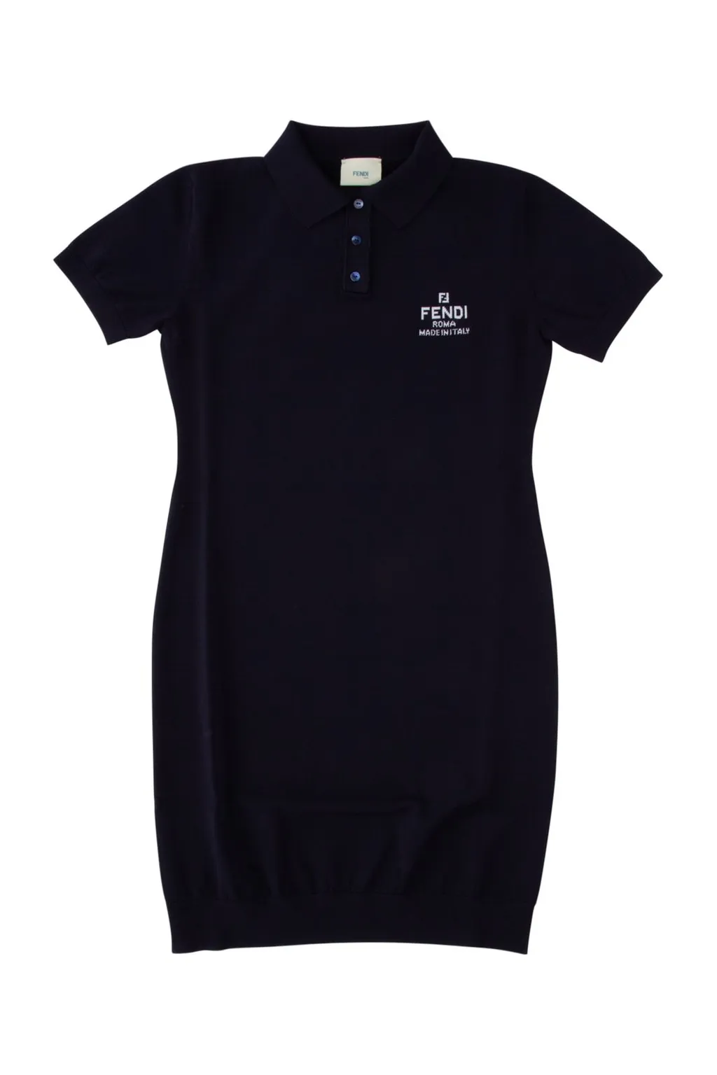 Fendi Kids Short-Sleeved Polo Shirt Dress