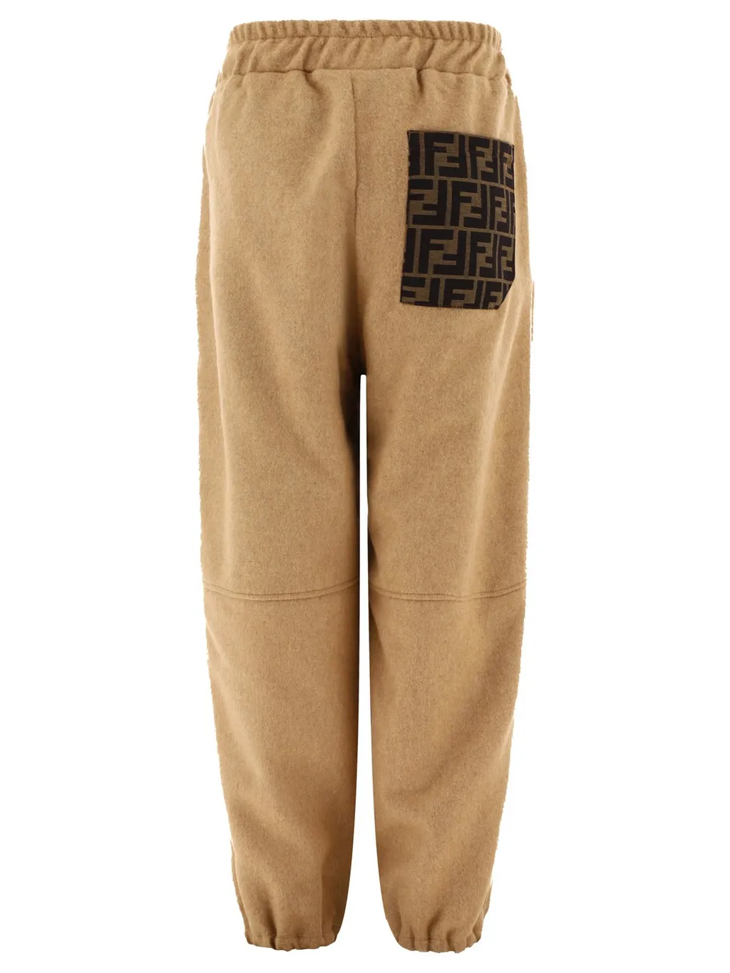 Fendi Kids Flannel Straight Leg Trousers