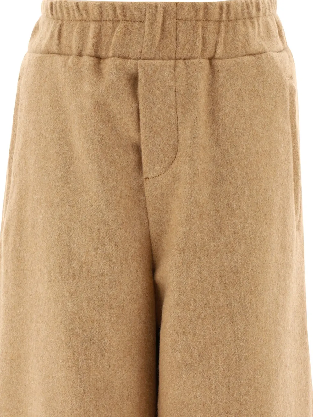 Fendi Kids Flannel Straight Leg Trousers