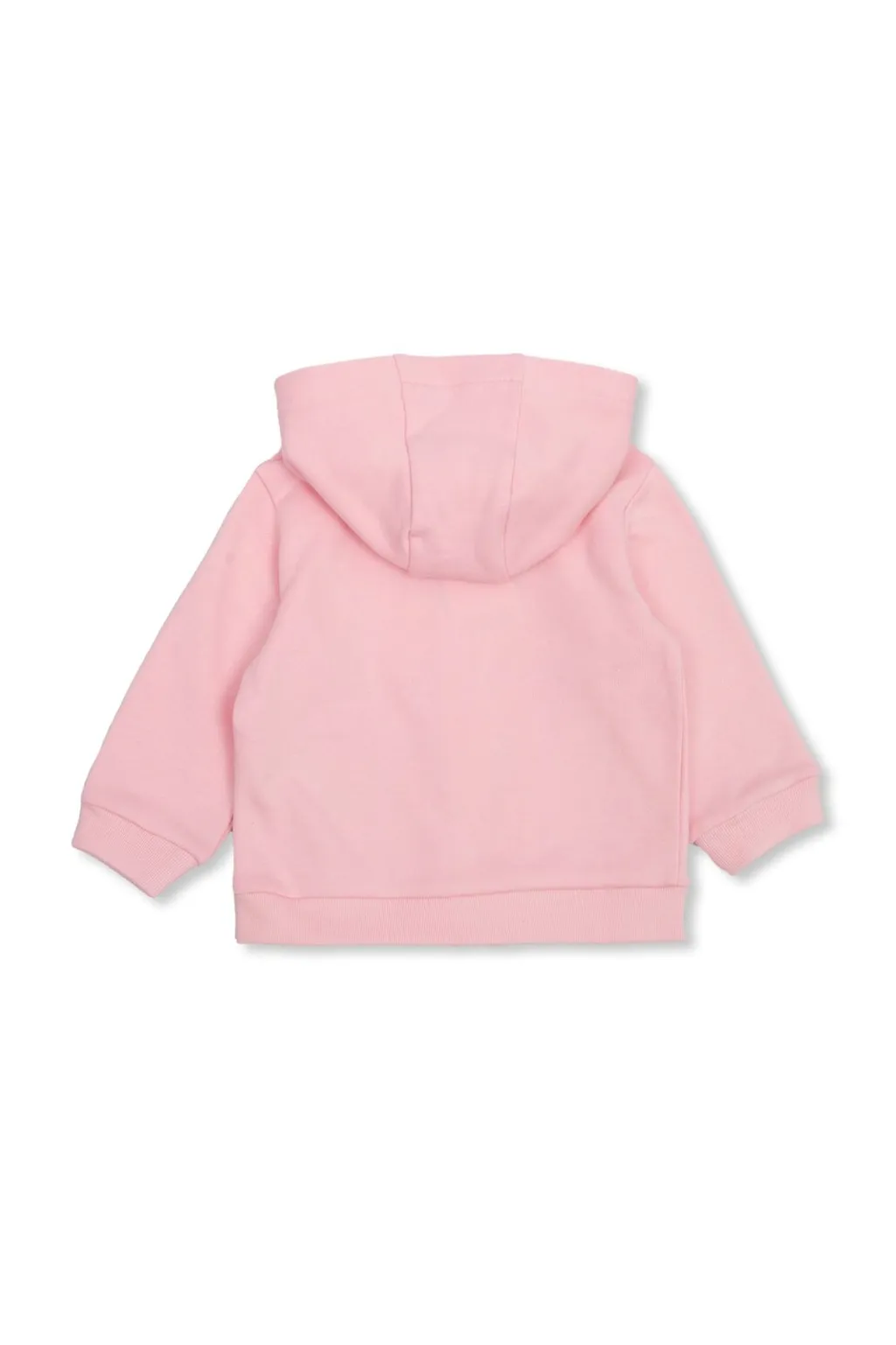 Fendi Kids Logo Patch Zip-Up Hoodie