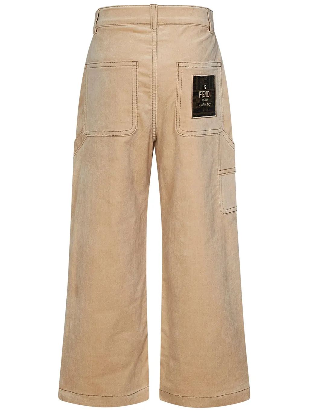 Fendi Kids Straight Leg Trousers