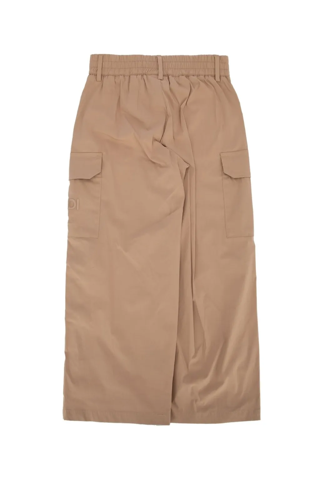 Fendi Kids Logo Embroidered Wide-Leg Pants