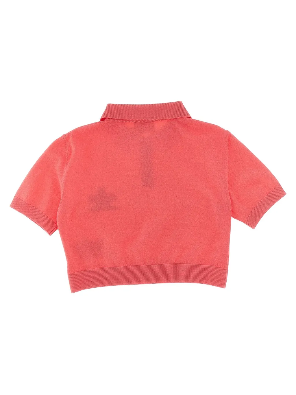 Fendi Kids Button Detailed Short-Sleeved Polo Shirt