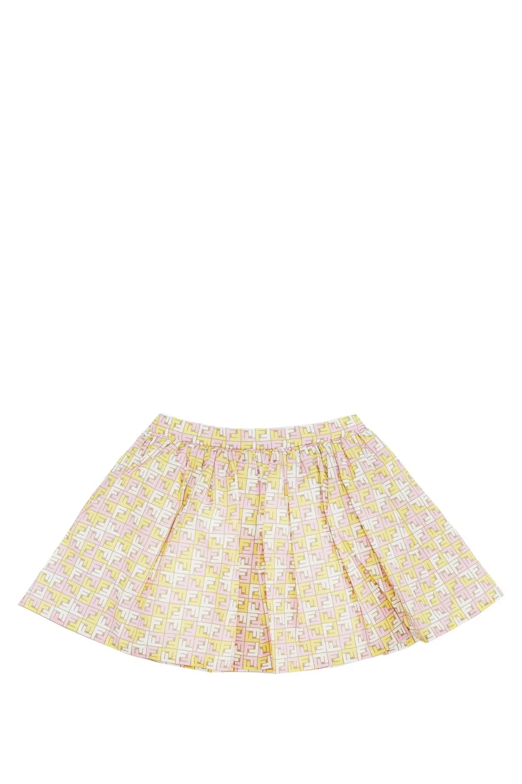 Fendi Kids Ff-Motif Elasticated Waistband Skirt