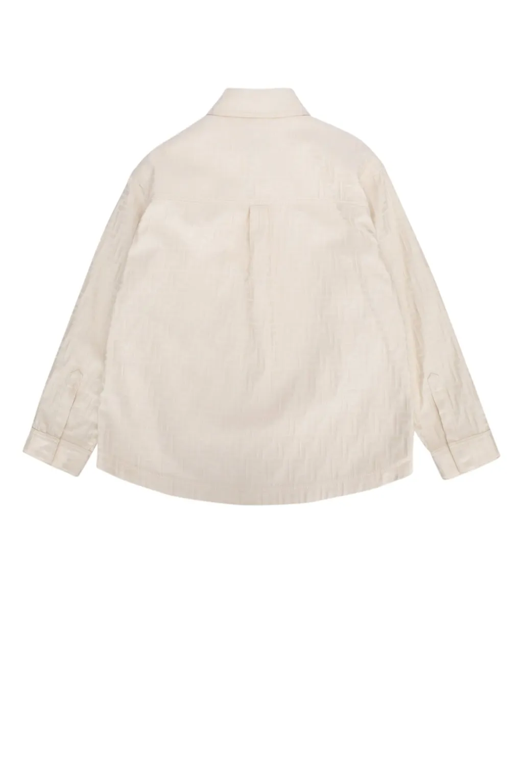Fendi Kids Ff Jacquard Long Sleeved Jacket
