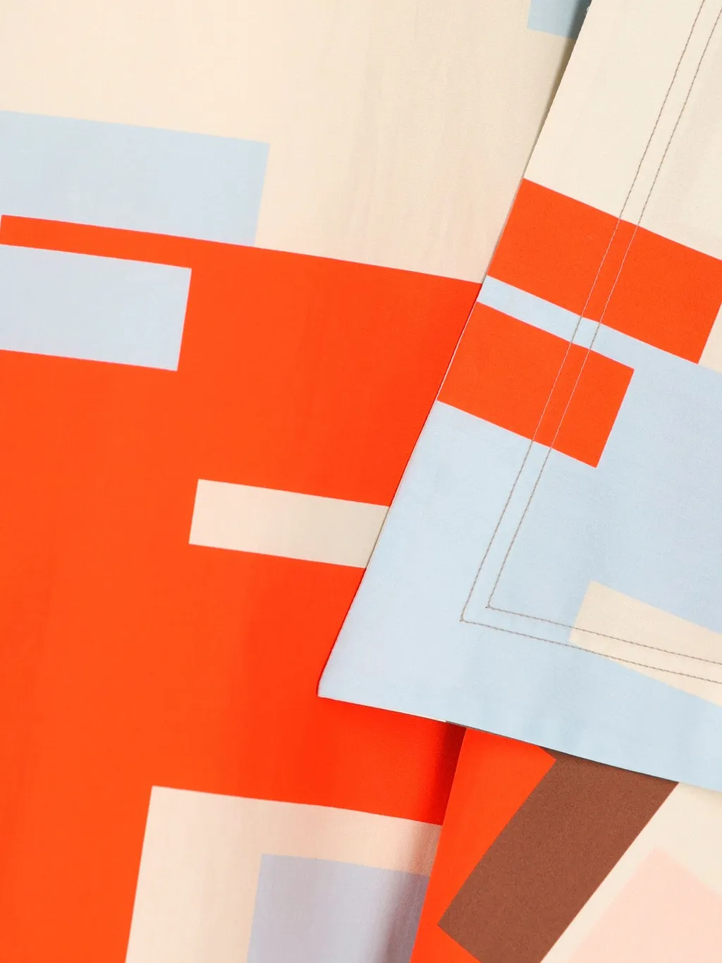 Fendi Kids Geometric-Printed A-Line Sleeveless Dress