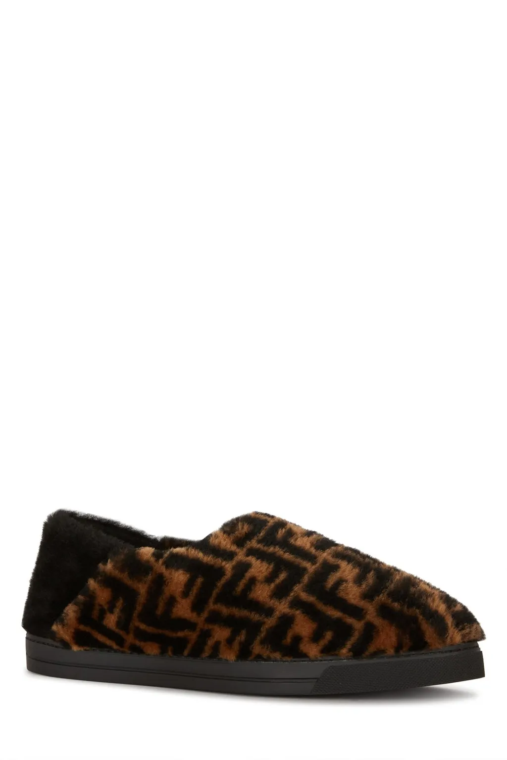 Fendi Kids Ff Motif Loafers