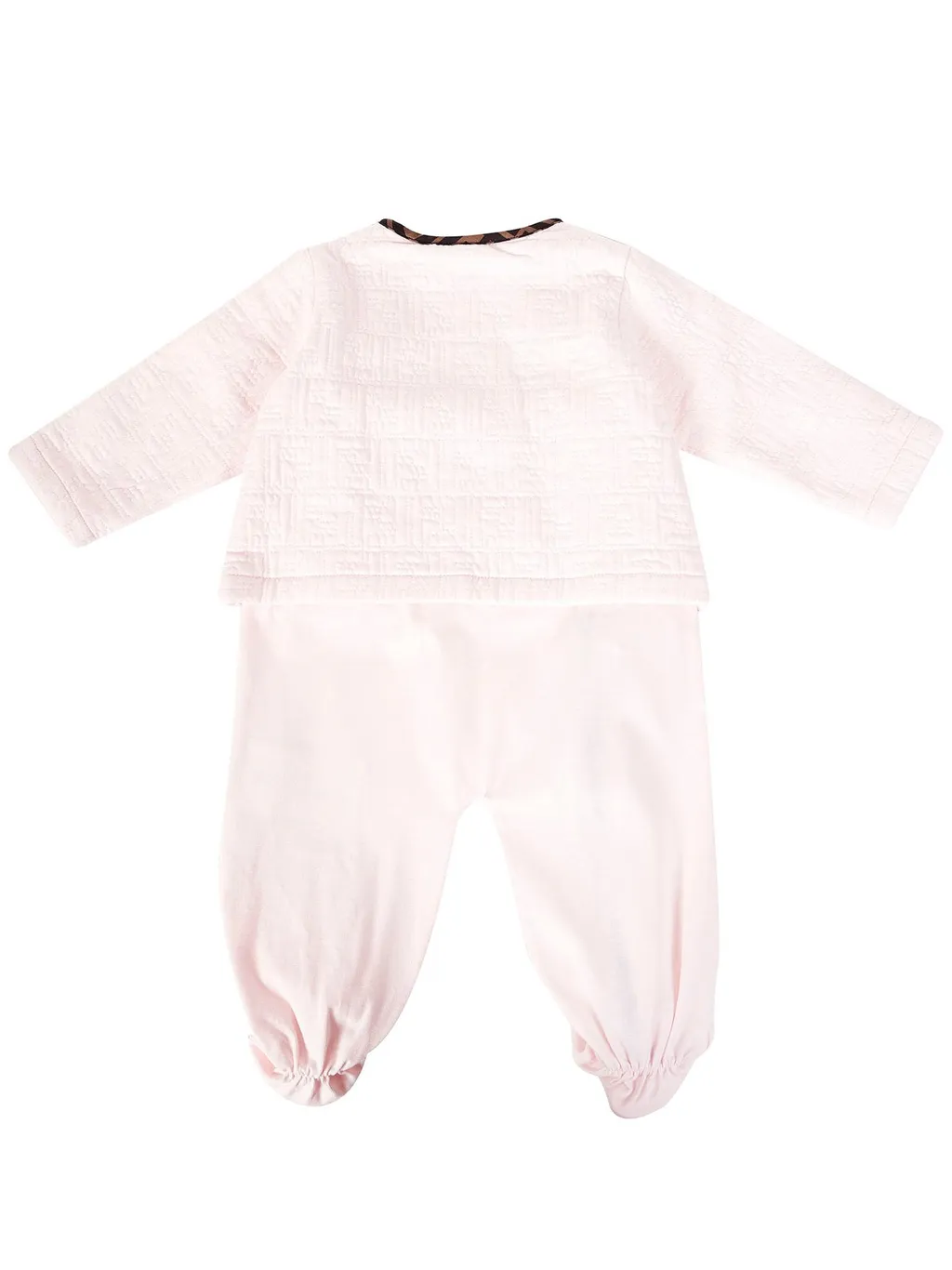 Fendi Kids Ff-Trim Three Pieces Tracksuits