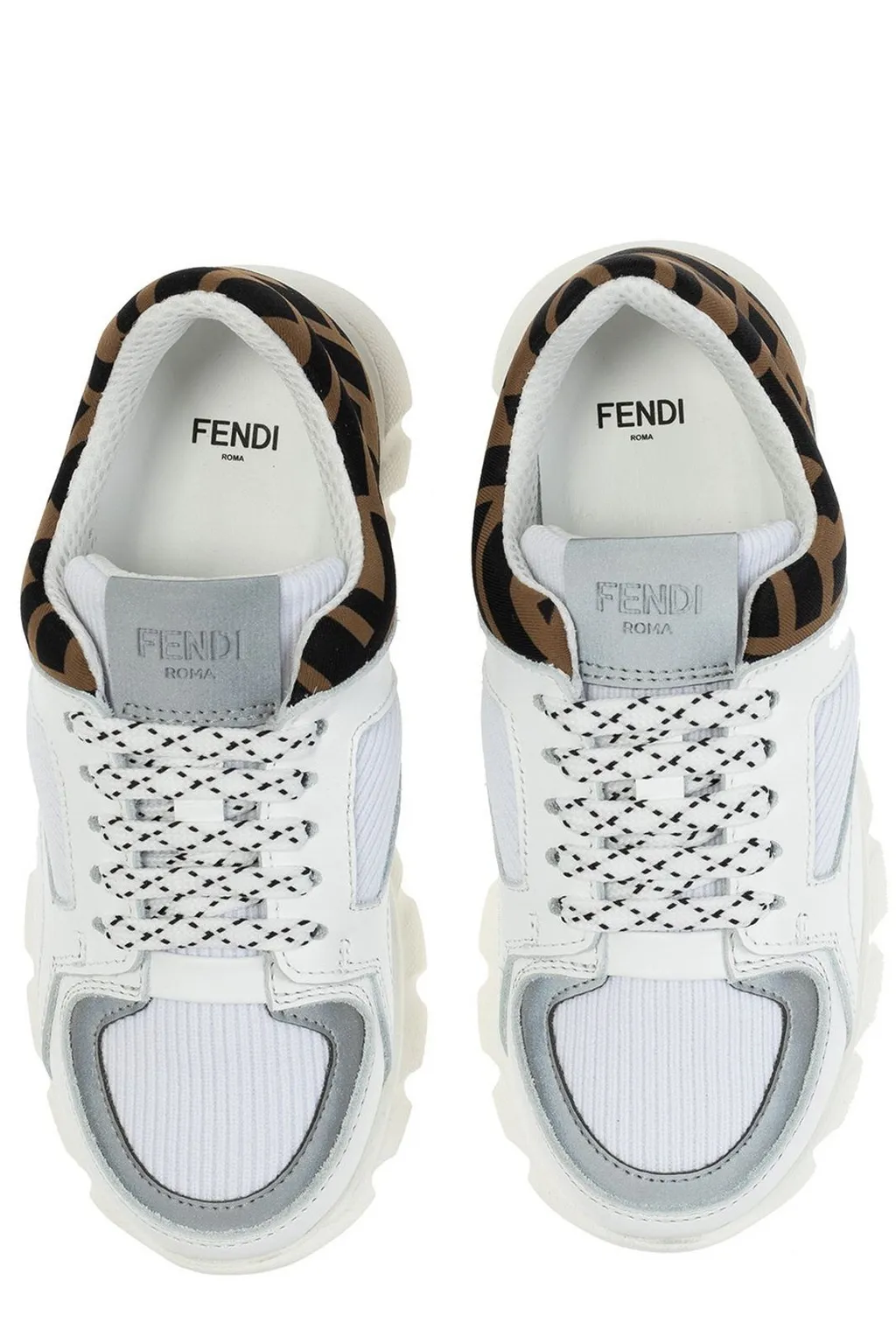 Fendi Kids Ff Motif Sneakers