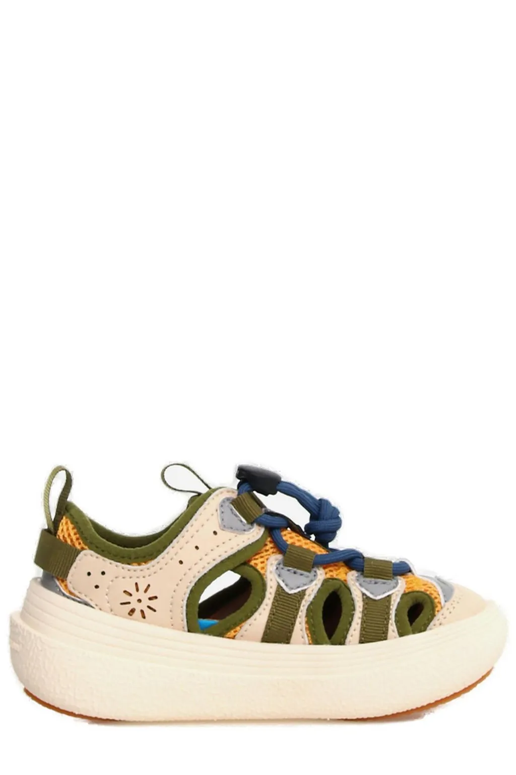 Flower Mountain Chomei Cut-Out Detailed Sneakers