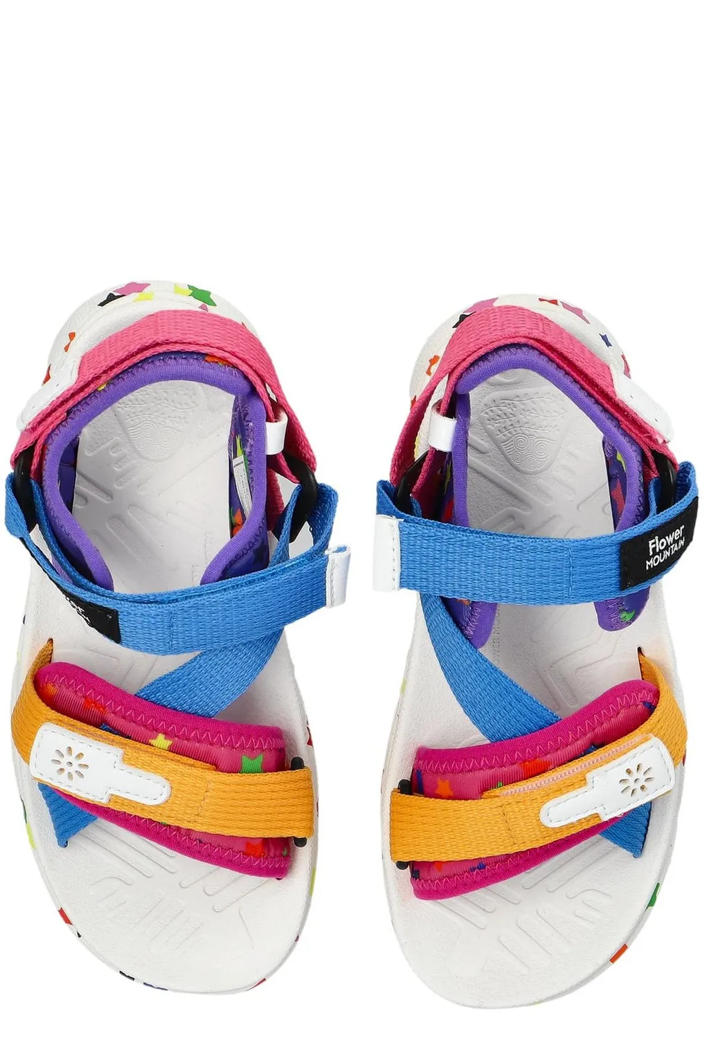 Flower Mountain Nazca Emblem Sandals