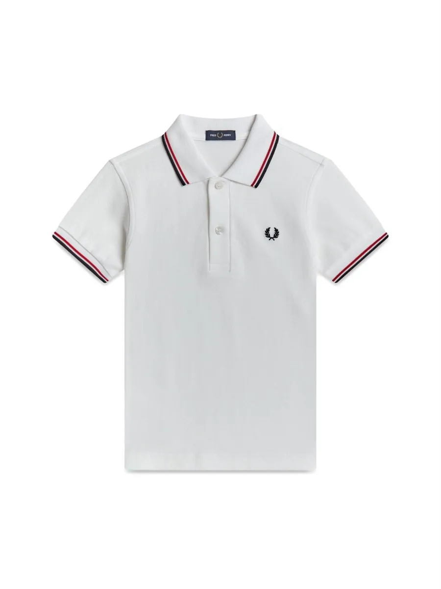 Fred Perry Kids Twin Tipped Polo
