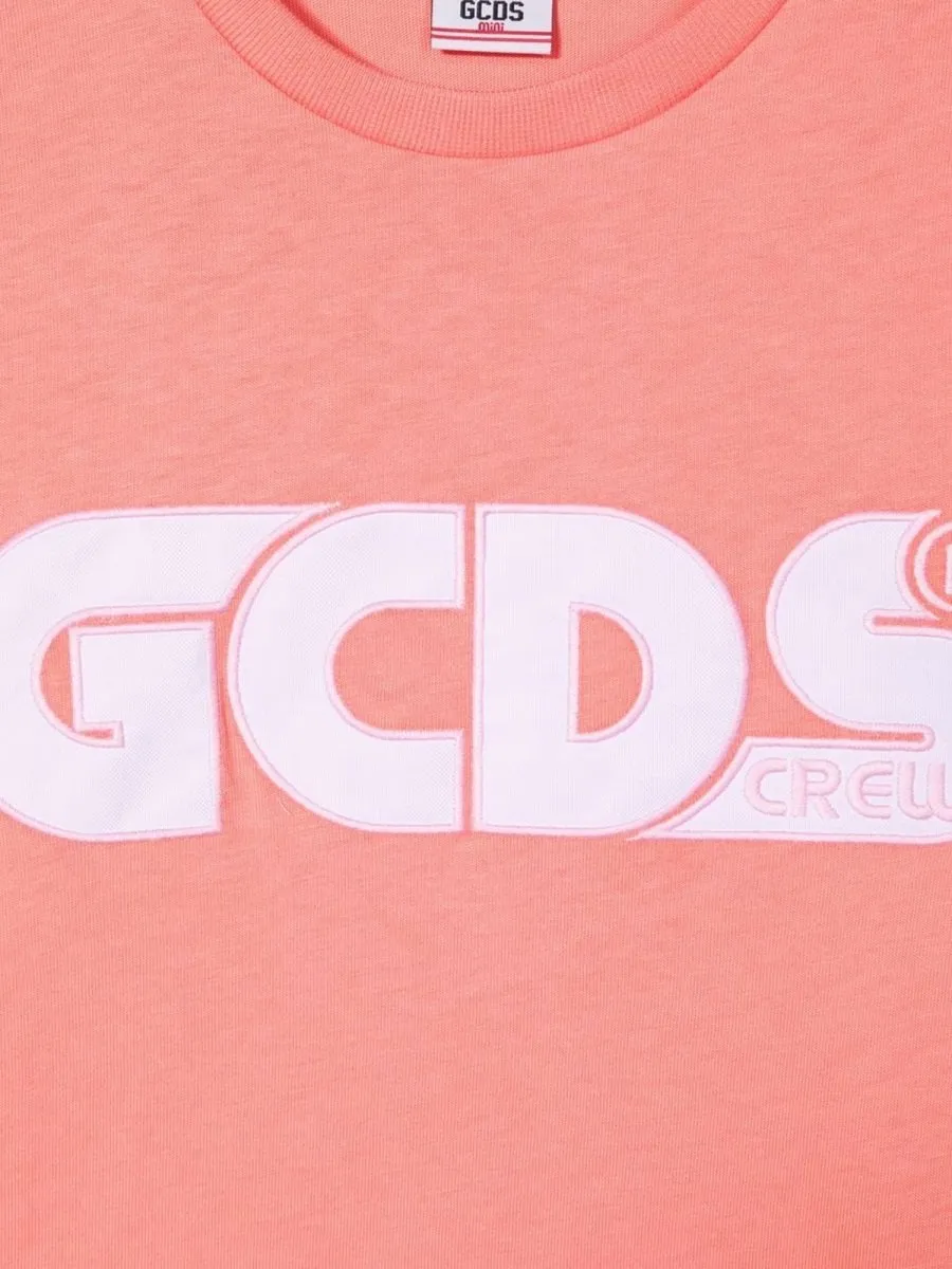 Gcds Oversize Jersey Tee For Girls
