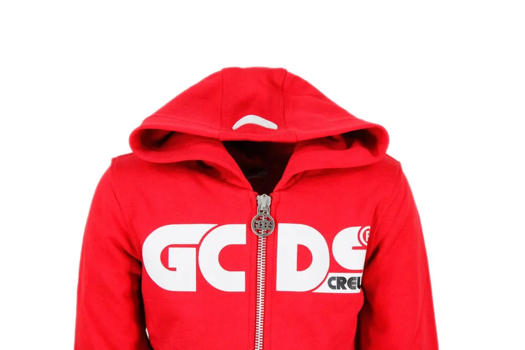 Gcds Kids Logo Printed Hoodie
