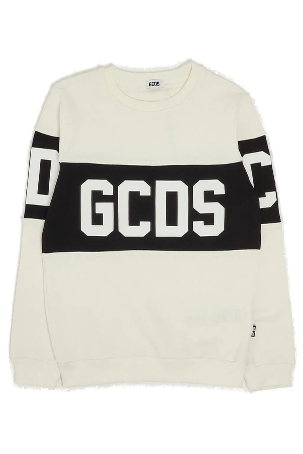 Gcds Kids Logo Printed Crewneck Sweatshirt