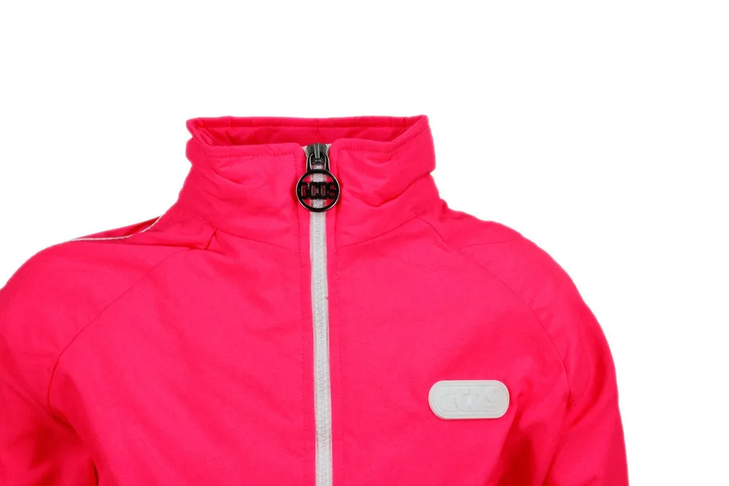 Gcds Kids Logo Printed Striped Hem Track Jacket