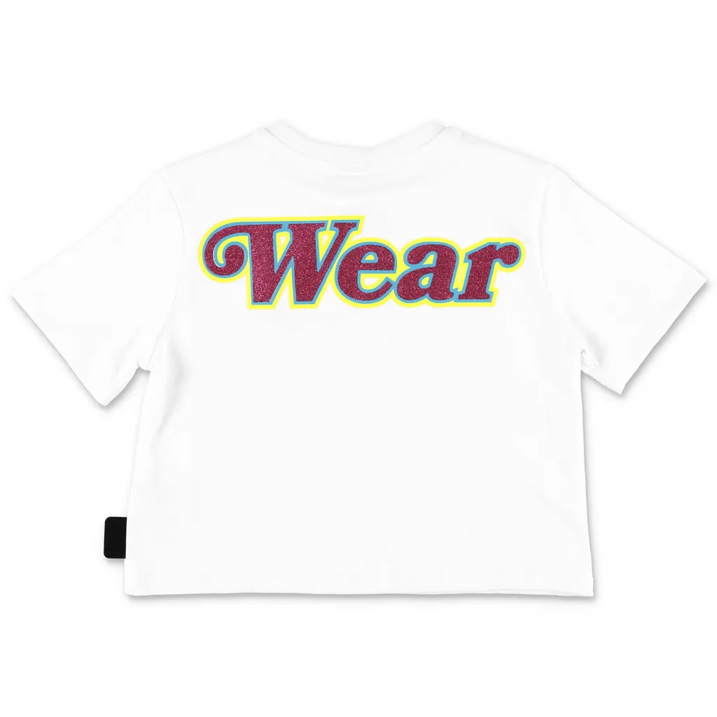 Gcds Kids Logo Printed T-Shirt