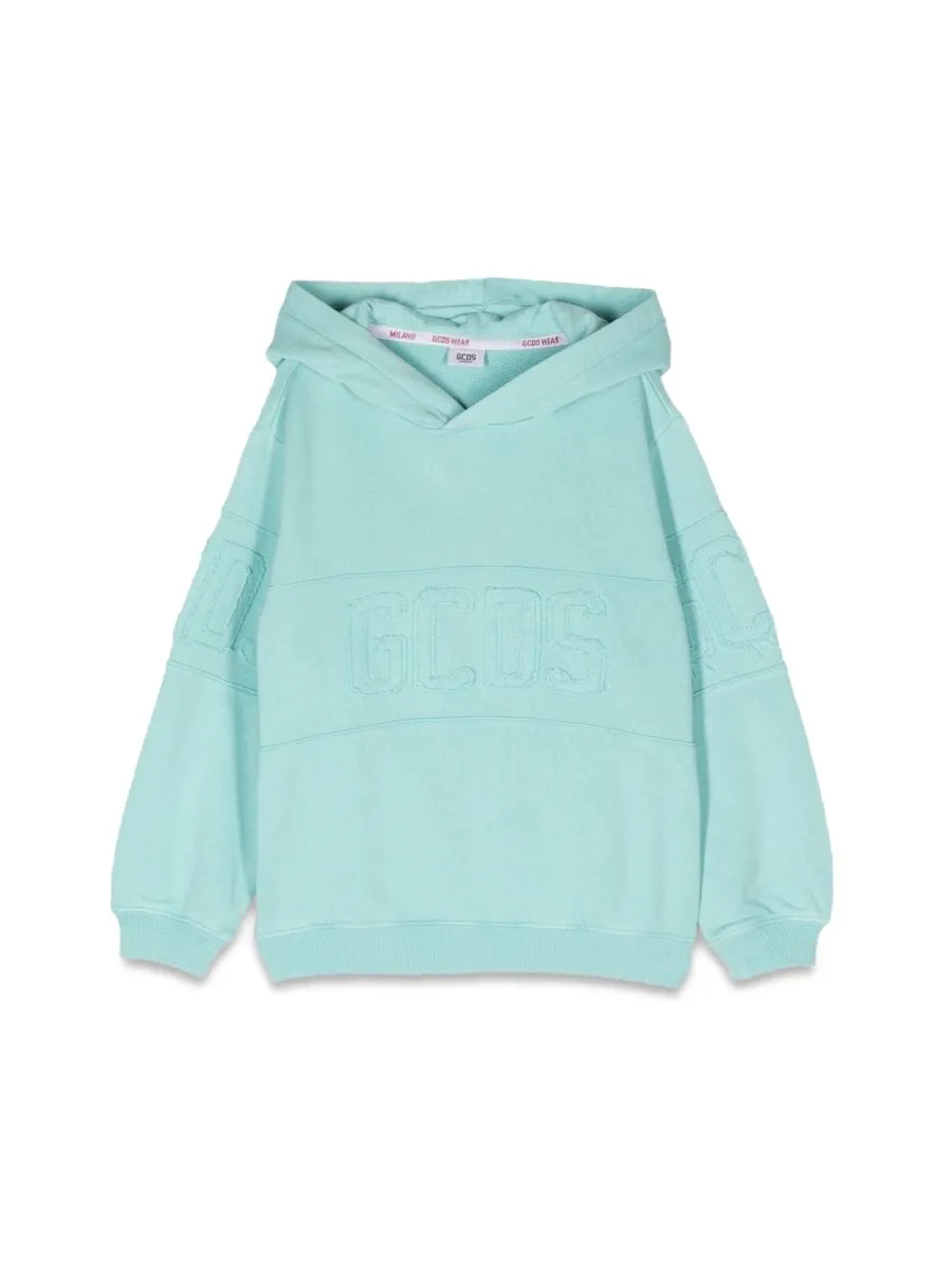 Gcds Kids Signature Logo Sweatshirt