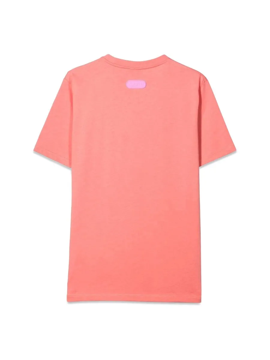 Gcds Kids Logo Printed Oversize Jersey T-Shirt